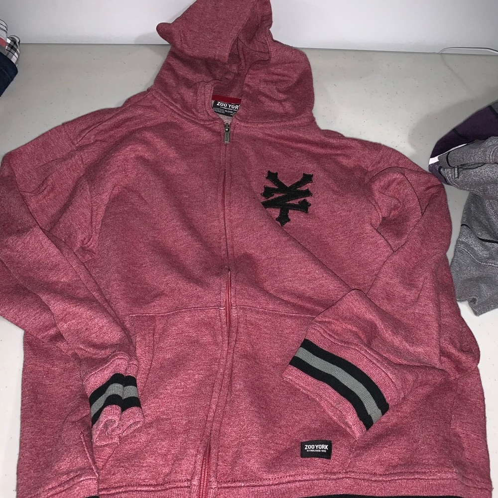 Zoo York zip up hooded jacket